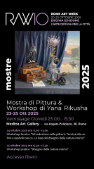 Mostra personale di pittura a olio&workshop di yana rikusha